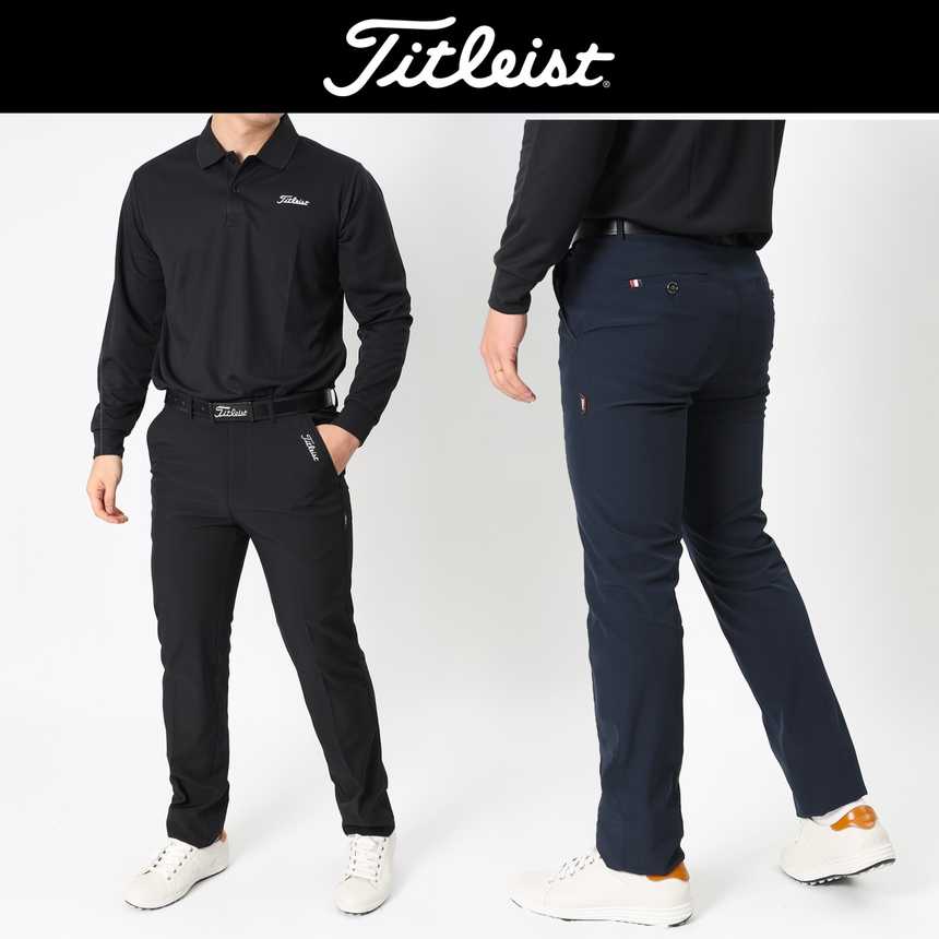 타이틀리스트 뒷 주머니 삼색 춘추팬츠(4color)