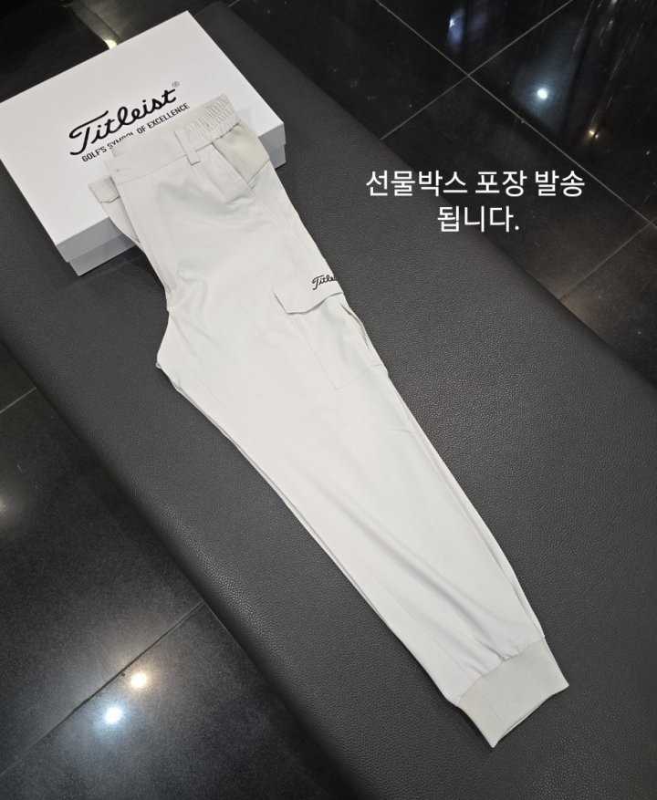 타이틀리스트 남성 SS 남성 투어 조거 카고 팬츠(2color)