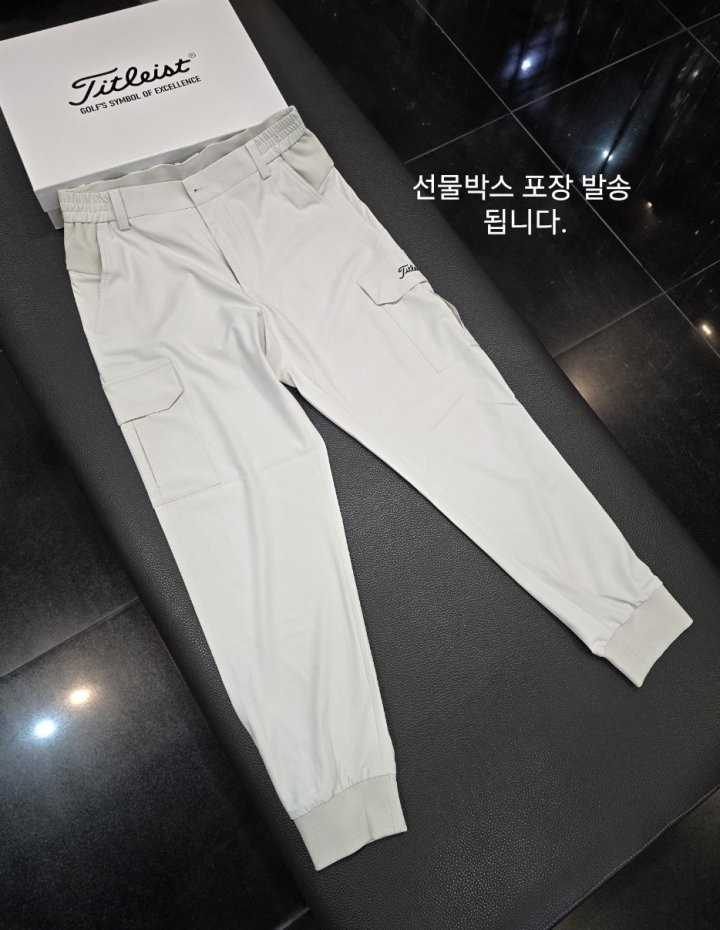 타이틀리스트 남성 SS 남성 투어 조거 카고 팬츠(2color)