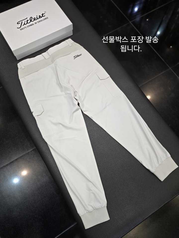 타이틀리스트 남성 SS 남성 투어 조거 카고 팬츠(2color)