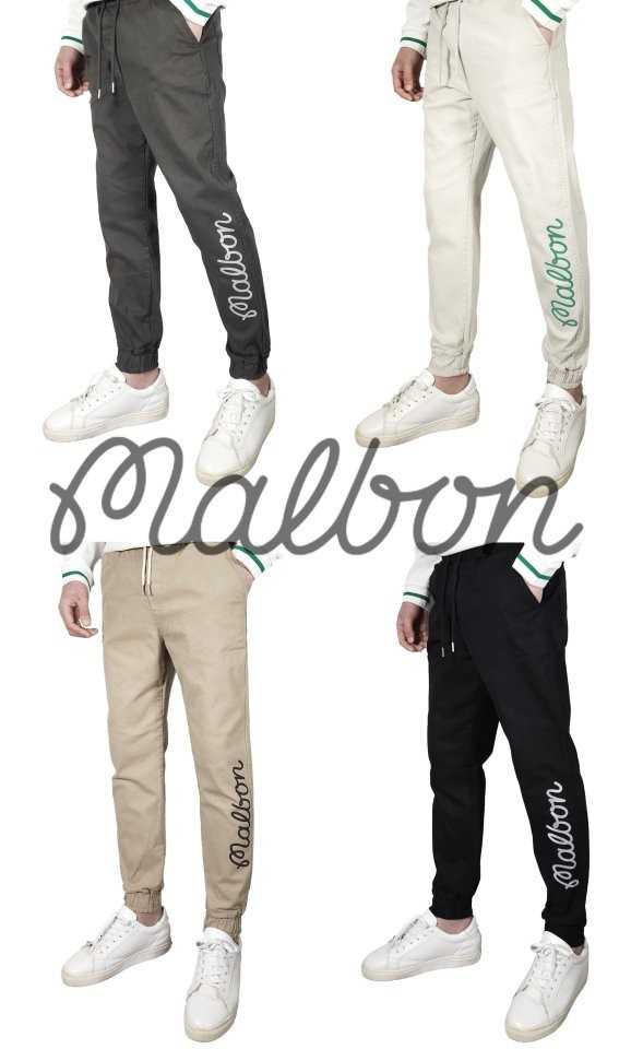 말본 골프 스트레치 코튼 로고 리플렉티브 데일리 조거 팬츠(4color)