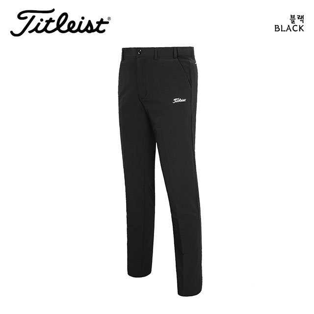 타이틀리스트 가죽탭 자수로고 골프 팬츠(4color)