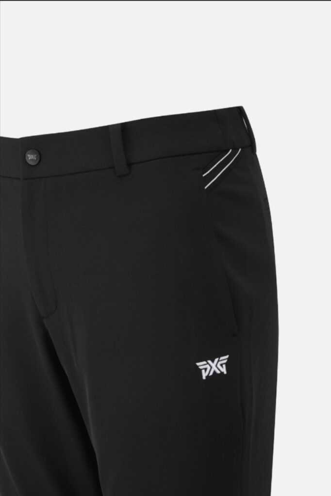 PXG 남성 신상 원포인트 니트 슬림핏 팬츠