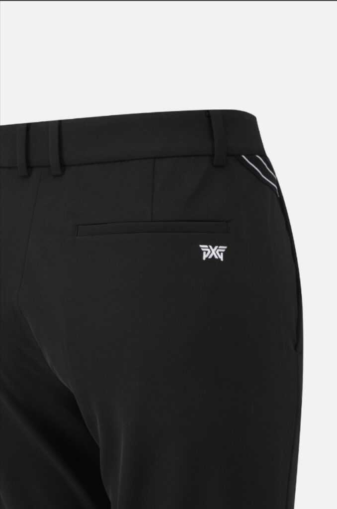 PXG 남성 신상 원포인트 니트 슬림핏 팬츠