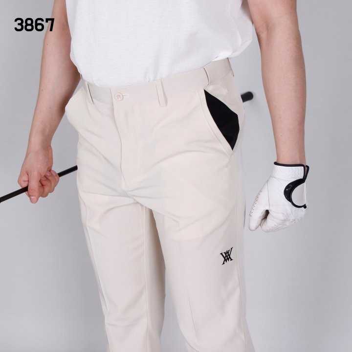 어뉴 남자 3867 포켓배색 썸머 팬츠 바지(2color)