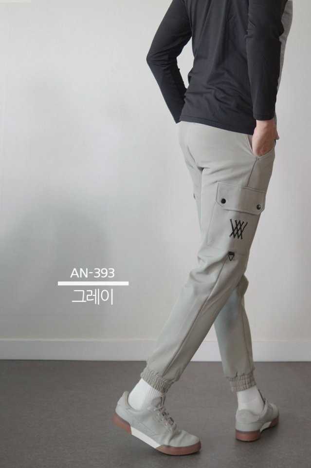 어뉴 남성 AN-393 기모 멀티포켓팬츠(2color)