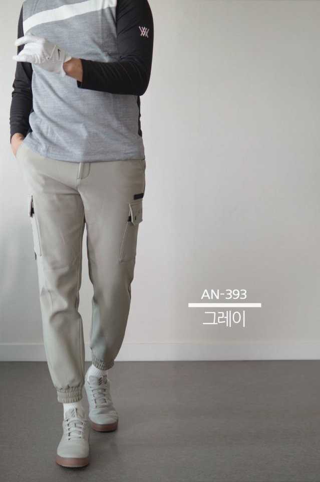 어뉴 남성 AN-393 기모 멀티포켓팬츠(2color)