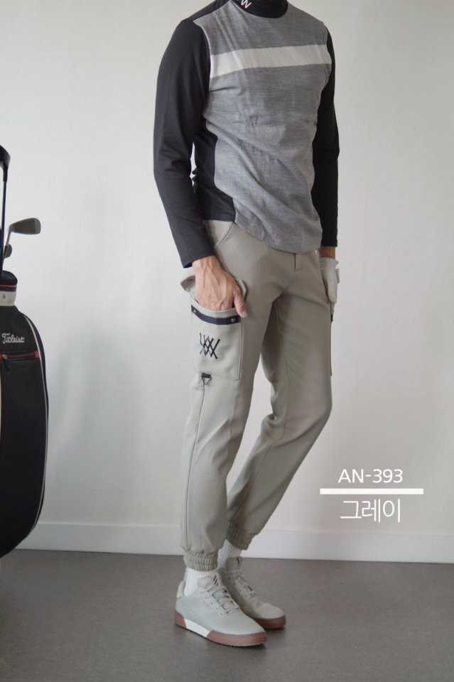 어뉴 남성 AN-393 기모 멀티포켓팬츠(2color)