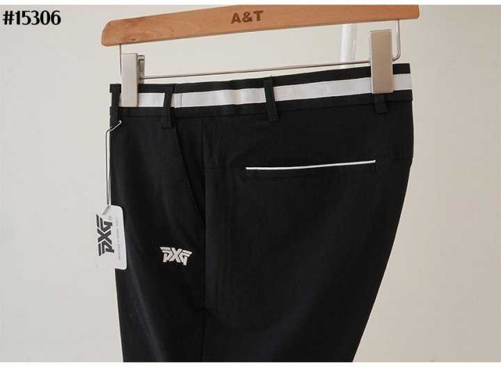 PXG 남성 웨이스트 라인 자수 로고 5부 팬츠(3color)