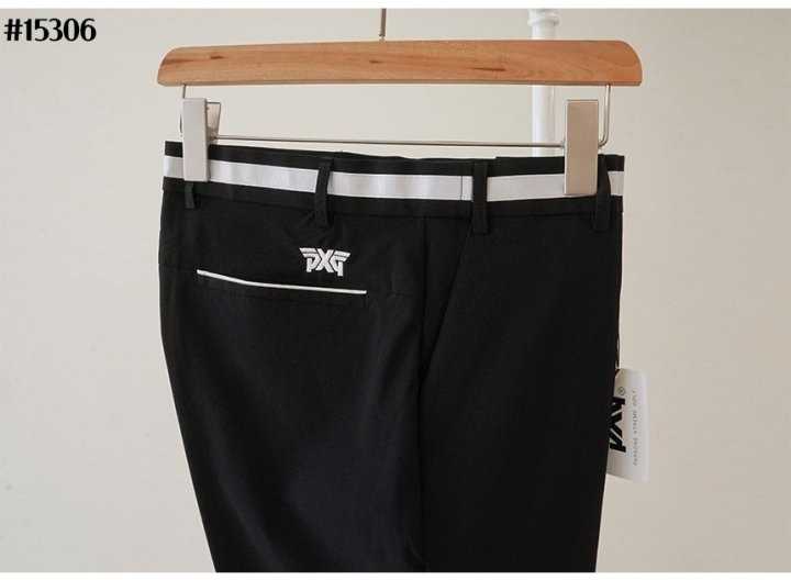 PXG 남성 웨이스트 라인 자수 로고 5부 팬츠(3color)
