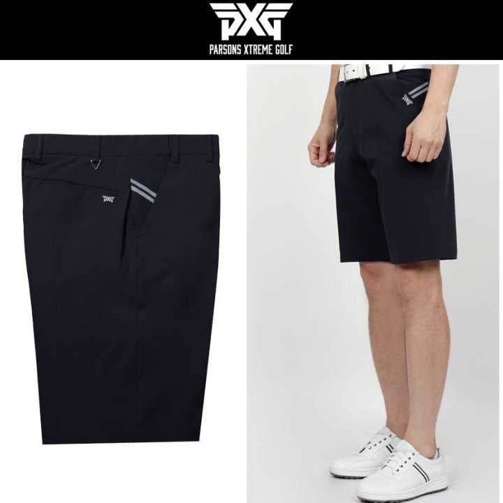 PXG 남성 히든두줄 하프팬츠(3color)