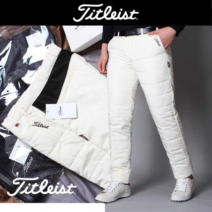타이틀리스트 퀼팅 패딩 기모팬츠(3color)