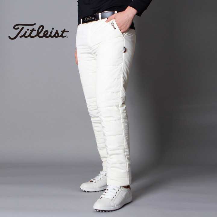타이틀리스트 퀼팅 패딩 기모팬츠(3color)