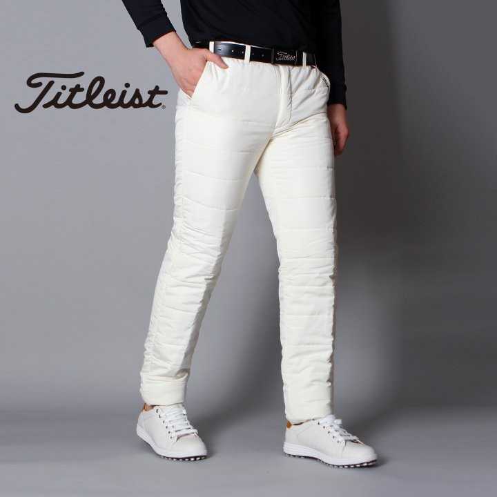 타이틀리스트 퀼팅 패딩 기모팬츠(3color)