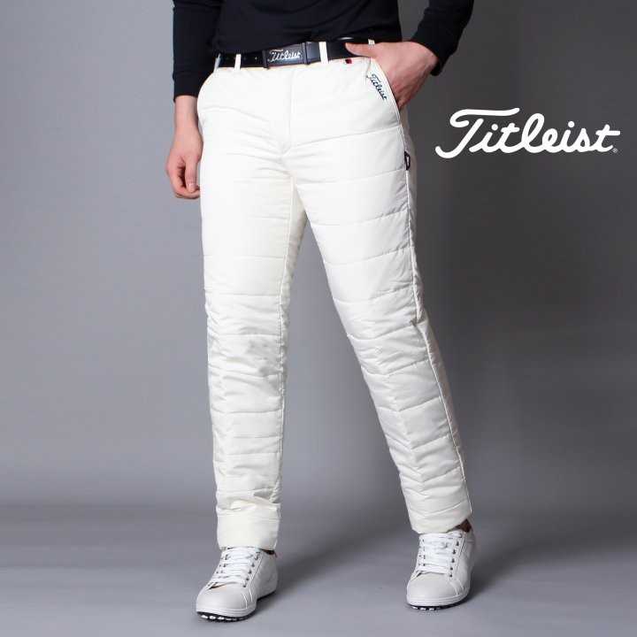 타이틀리스트 퀼팅 패딩 기모팬츠(3color)