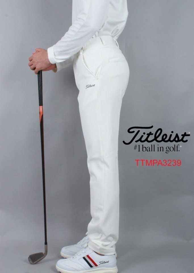 타이틀리스트 남자 TTMPA3239 삼색띠라인 기모 스판바지 팬츠(2color)