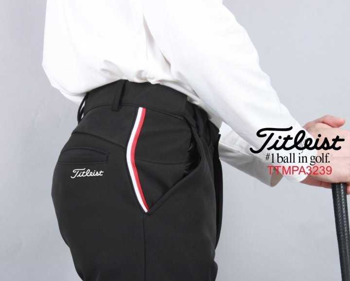 타이틀리스트 남자 TTMPA3239 삼색띠라인 기모 스판바지 팬츠(2color)