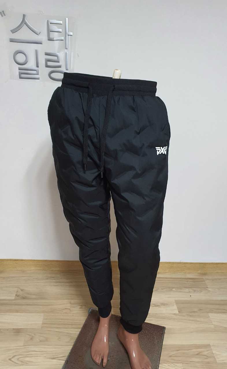 PXG 덕다운 남성 반사로고 패딩 팬츠(2color)