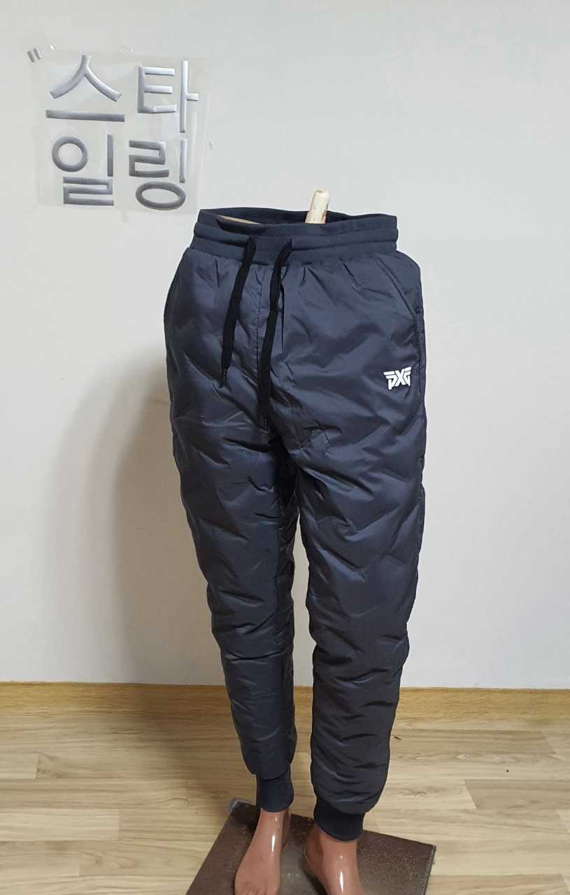 PXG 덕다운 남성 반사로고 패딩 팬츠(2color)