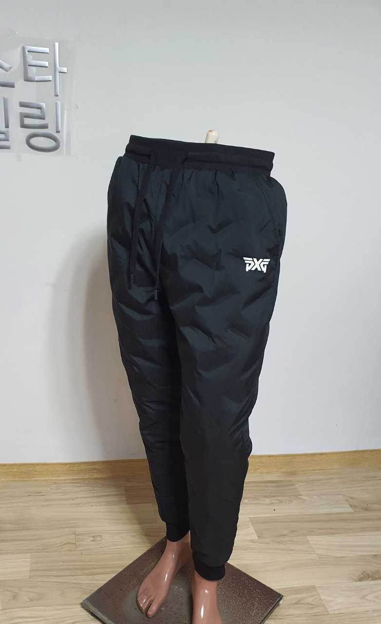 PXG 덕다운 남성 반사로고 패딩 팬츠(2color)
