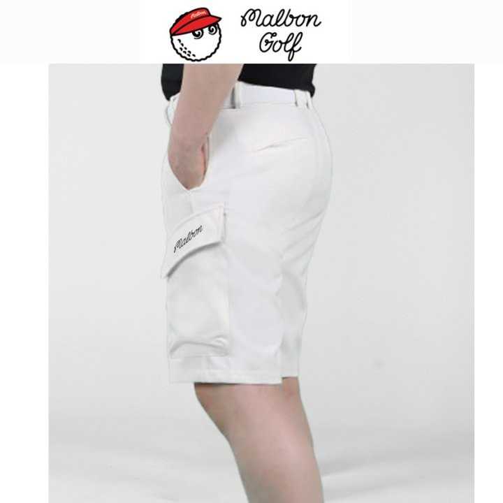 말본 남성 사선포켓 하프팬츠(3color)