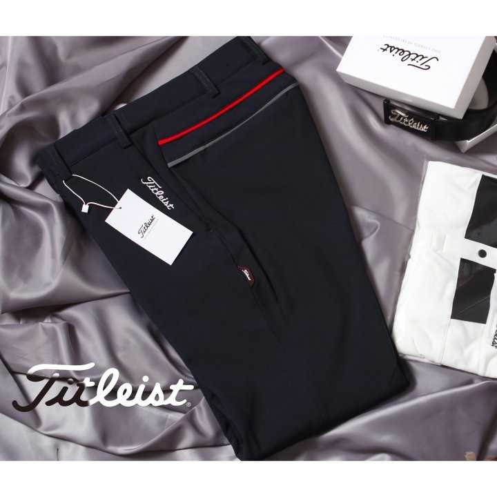 타이틀리스트 뒤 두줄 기모스판 팬츠(2color)