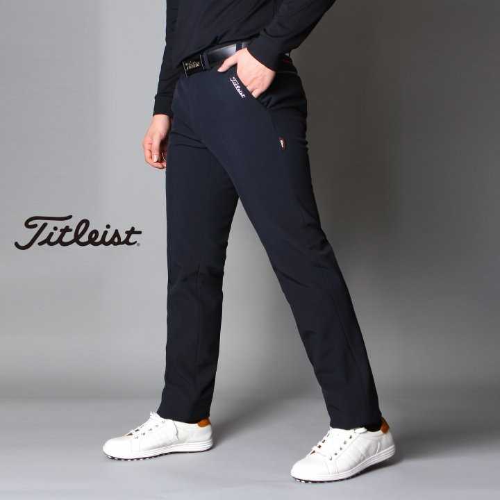 타이틀리스트 뒤 두줄 기모스판 팬츠(2color)