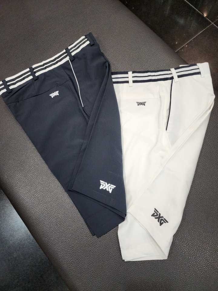 PXG 남성 스트라이프 밴딩 반바지(2color)