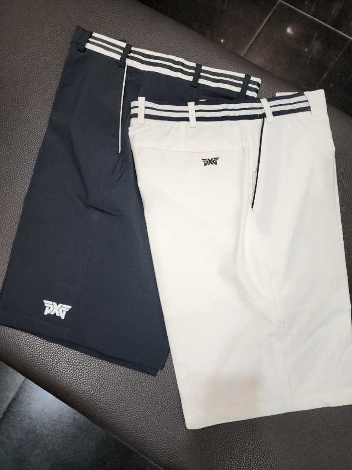 PXG 남성 스트라이프 밴딩 반바지(2color)
