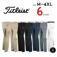 타이틀리스트 자수로고 베이직 스판 팬츠(6color)