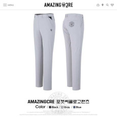 어메이징크리 남성 여름용 포켓써클 로고 팬츠(3color)