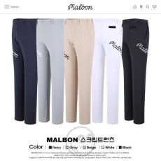 말본 남성 여름용 스크립트 팬츠(5color)