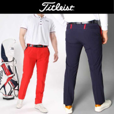 타이틀리스트 남성 뒤 세로 두줄 스판팬츠(3color)