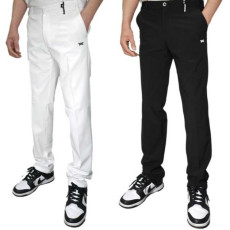 PXG 남성 사이드밴딩 벨트루프 스몰로고 배색 포켓 스트레치 레귤러핏 팬츠(2color)