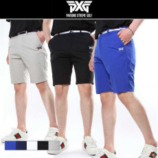 PXG 남성 허리띠 스판 하프팬츠(4color)