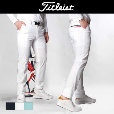 타이틀리스트 남성 뒤 포인트 삼선 팬츠(3color)