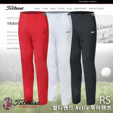 타이틀리스트 남성 헐디밴드 ACTIV 투어팬츠(3color)