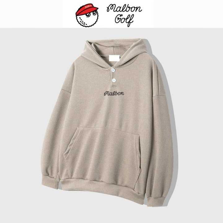 말본 남성 투버튼 베이직 후드긴팔(5color)