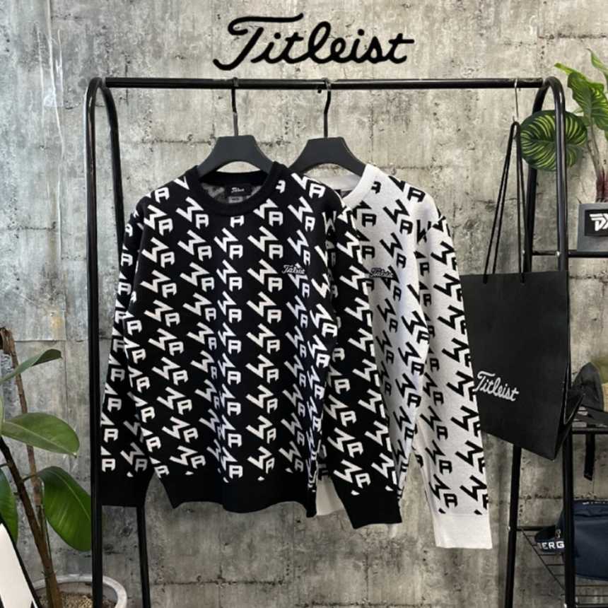 타이틀리스트 남성 WA패턴 니트(2color)