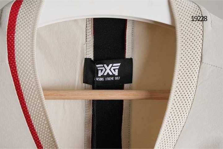 PXG 남성 로고 라인포인트 풀오버 기능성 우븐 아노락(2color)