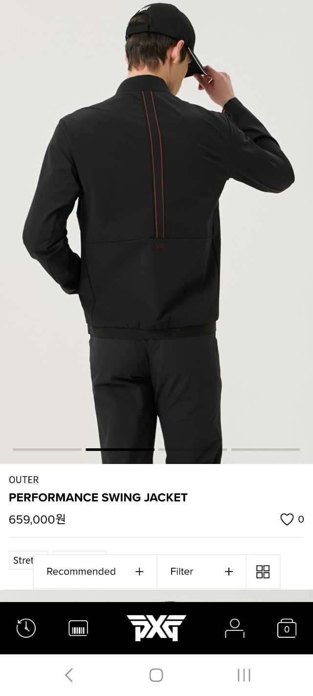 PXG 남성 가을신상 매장판 윈드 브레이커(3color)