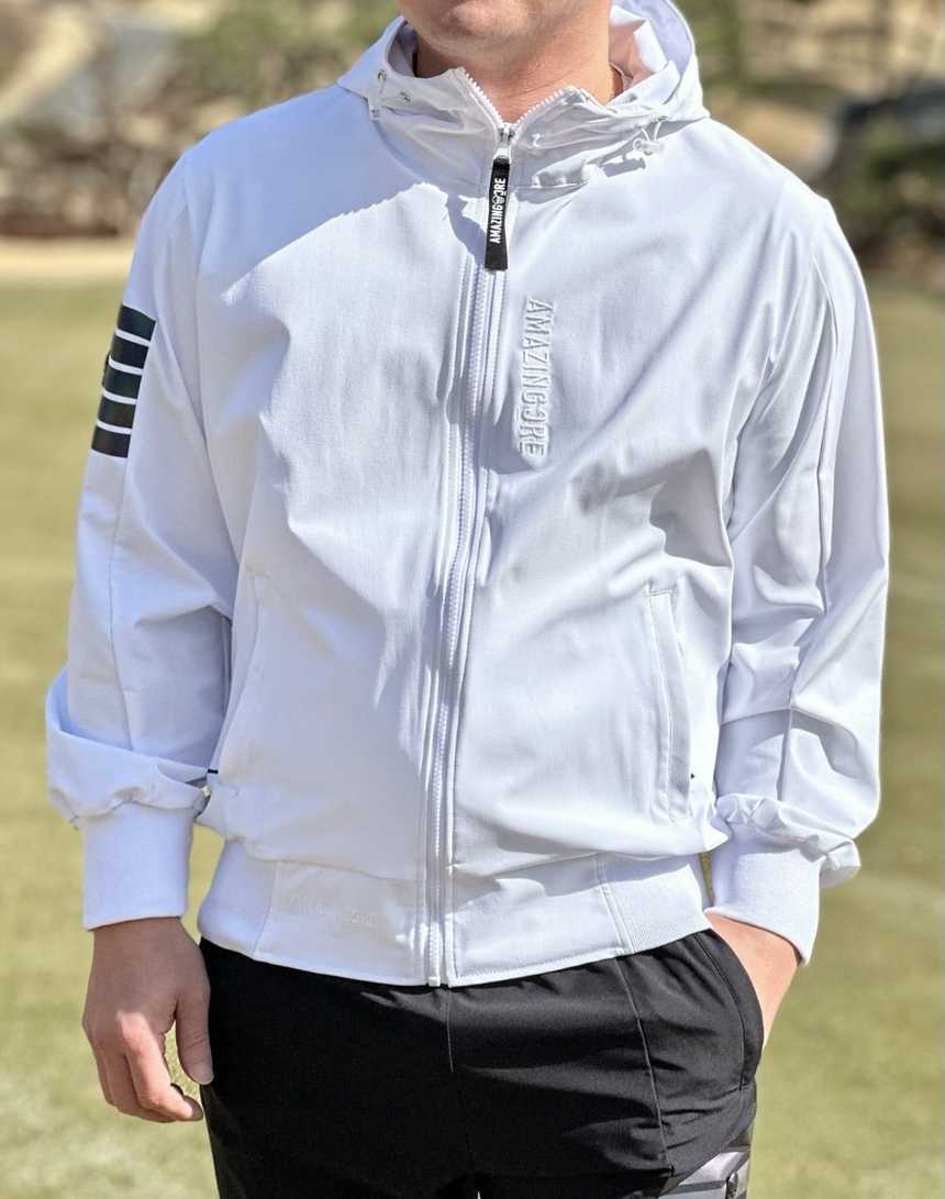 어메이징크리 남성 아코디오 후드집업 트레이닝셋