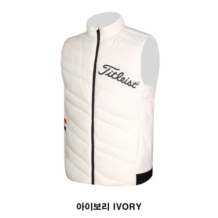 타이틀리스트 퍼포먼스 풀집업 패딩 조끼 (2color)