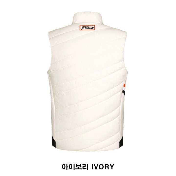 타이틀리스트 퍼포먼스 풀집업 패딩 조끼 (2color)