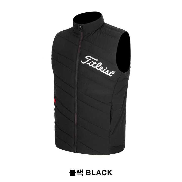 타이틀리스트 퍼포먼스 풀집업 패딩 조끼 (2color)