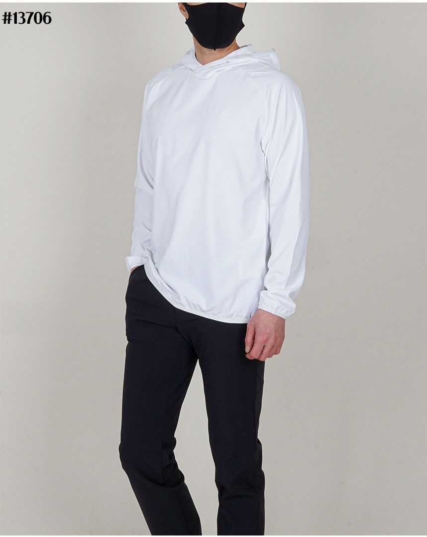 지포어 남성 테크 후디 미드레이어 티셔츠(2color)