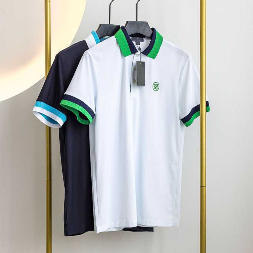 지포어 남성 수입고급 타임 투톤 폴로 카라티(2color)