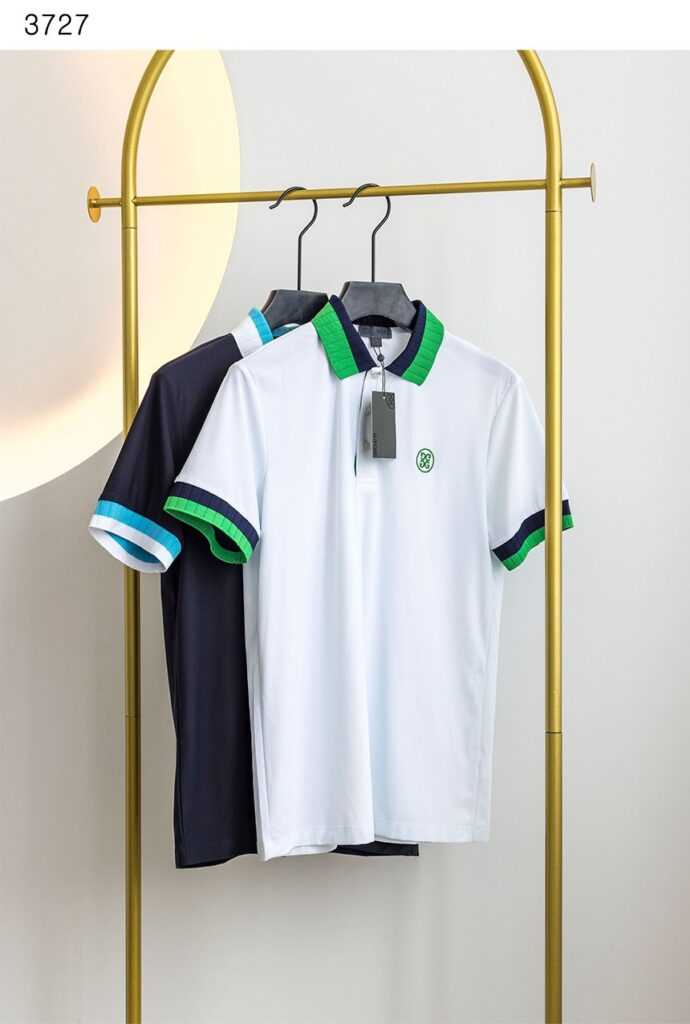 지포어 남성 수입고급 타임 투톤 폴로 카라티(2color)