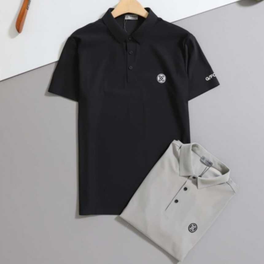 지포어 남성 로고 테크 반팔 티셔츠(2color)