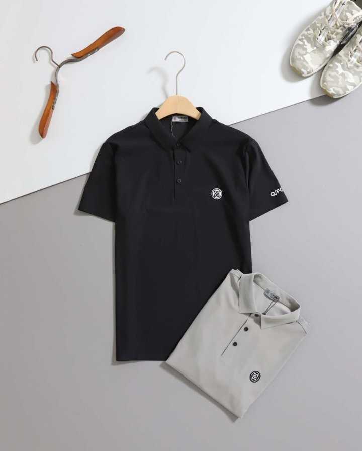 지포어 남성 로고 테크 반팔 티셔츠(2color)